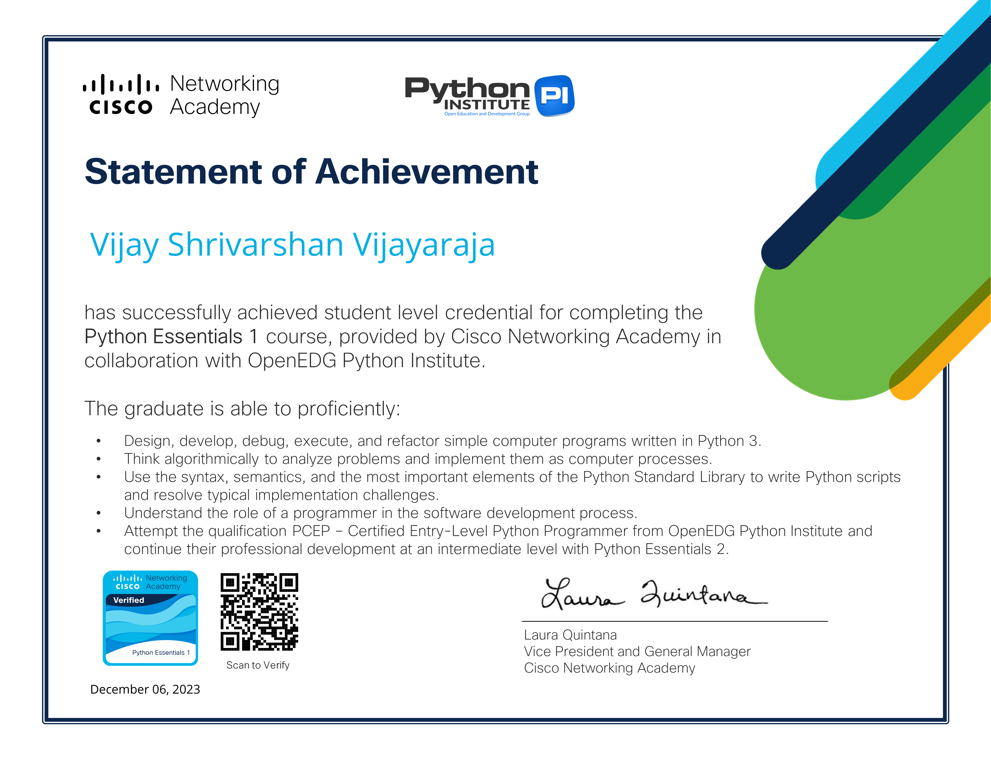 Python Certification